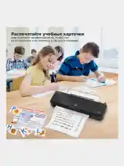 Ламинатор бумаги для офиса и дома Brauberg Nano Plus A4 пленка 60-150 мкм, 532621