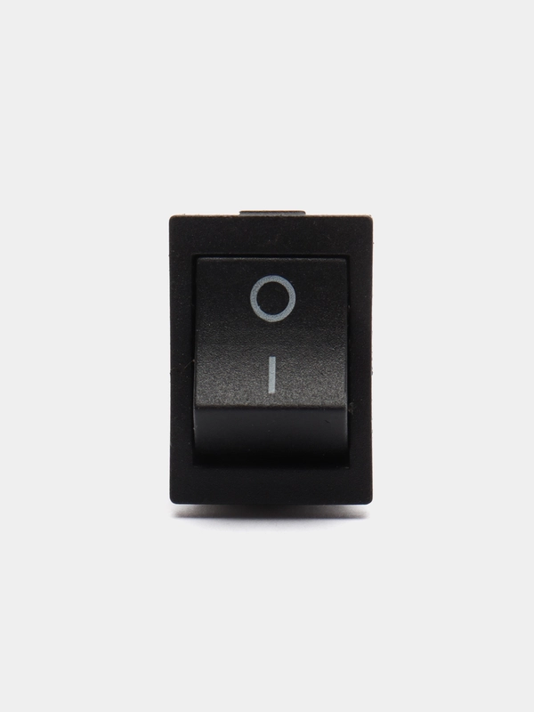 Переключатель KCD1-101 on-on черный, 6A 250VAC, 6 контактов