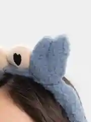 Синий мягкий аниме ободок