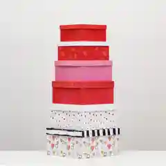 Набор коробок "Признание в любви", 6 в 1, 25,5 х 25,5 х 13, 16 х 16 х 8 см