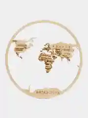 Многослойная деревянная раскраска и панно карта мира, антистресс, 3D раскраска из дерева