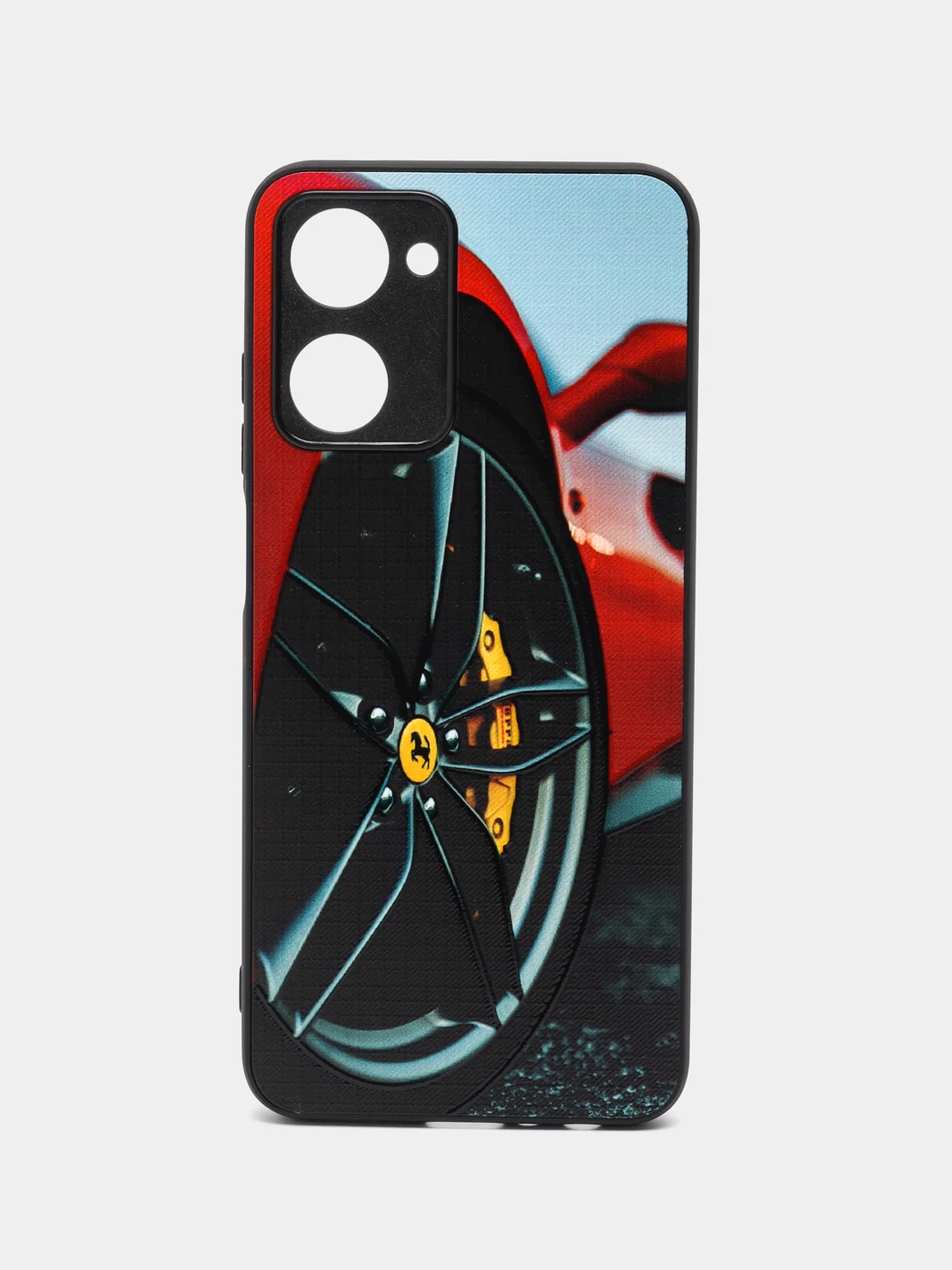 Красный чехол с рисунком на Realme 10 4G (Реалми 10 4G)