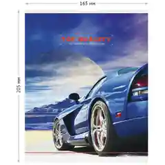 Лазурный тетрадь "Спортивные Авто", 48 листов