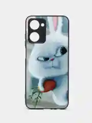 Белый чехол с рисунком на Realme 10 4G (Реалми 10 4G)