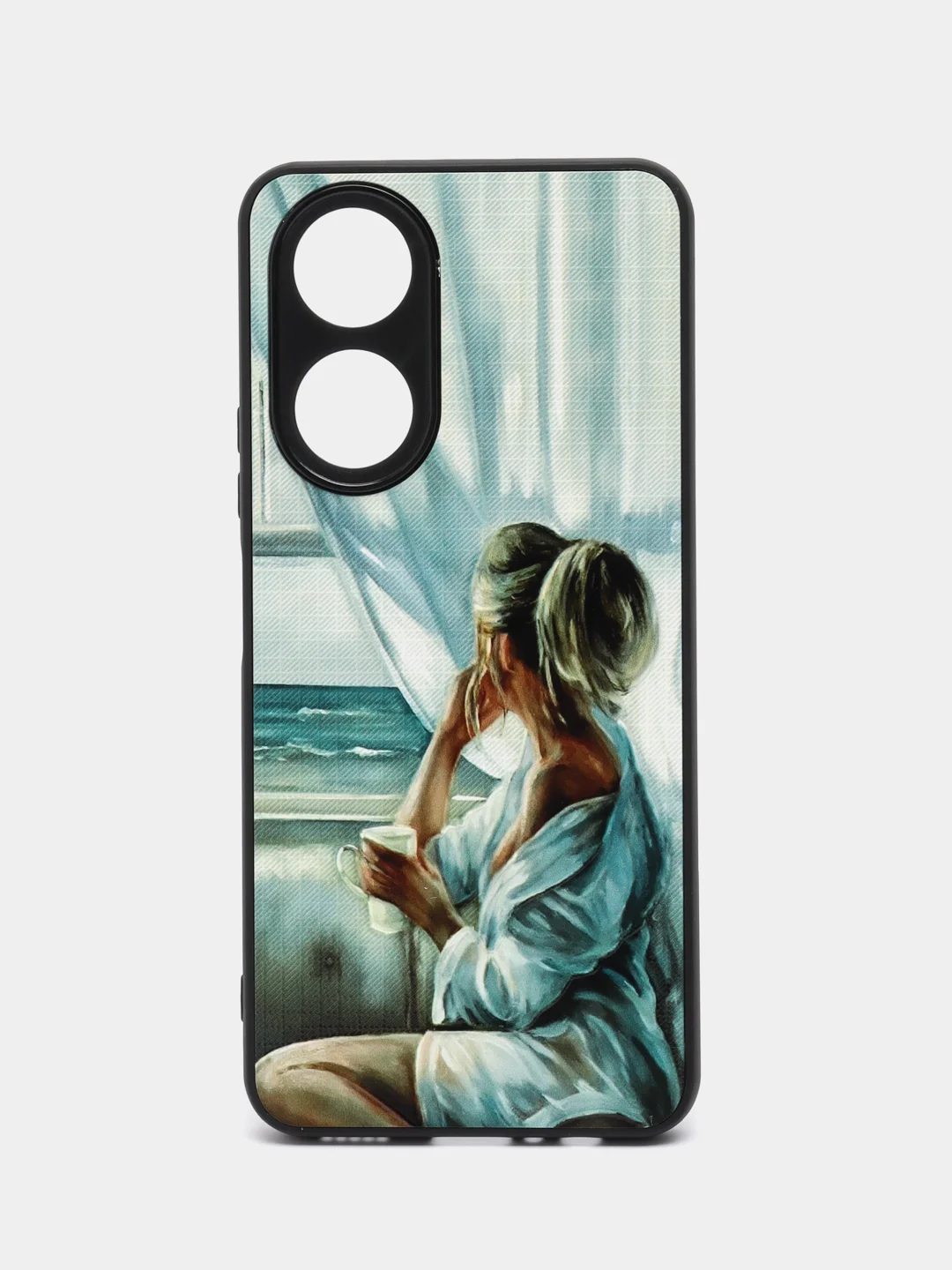 Морской чехол для Honor X7 (Хонор Х7), с рисунком