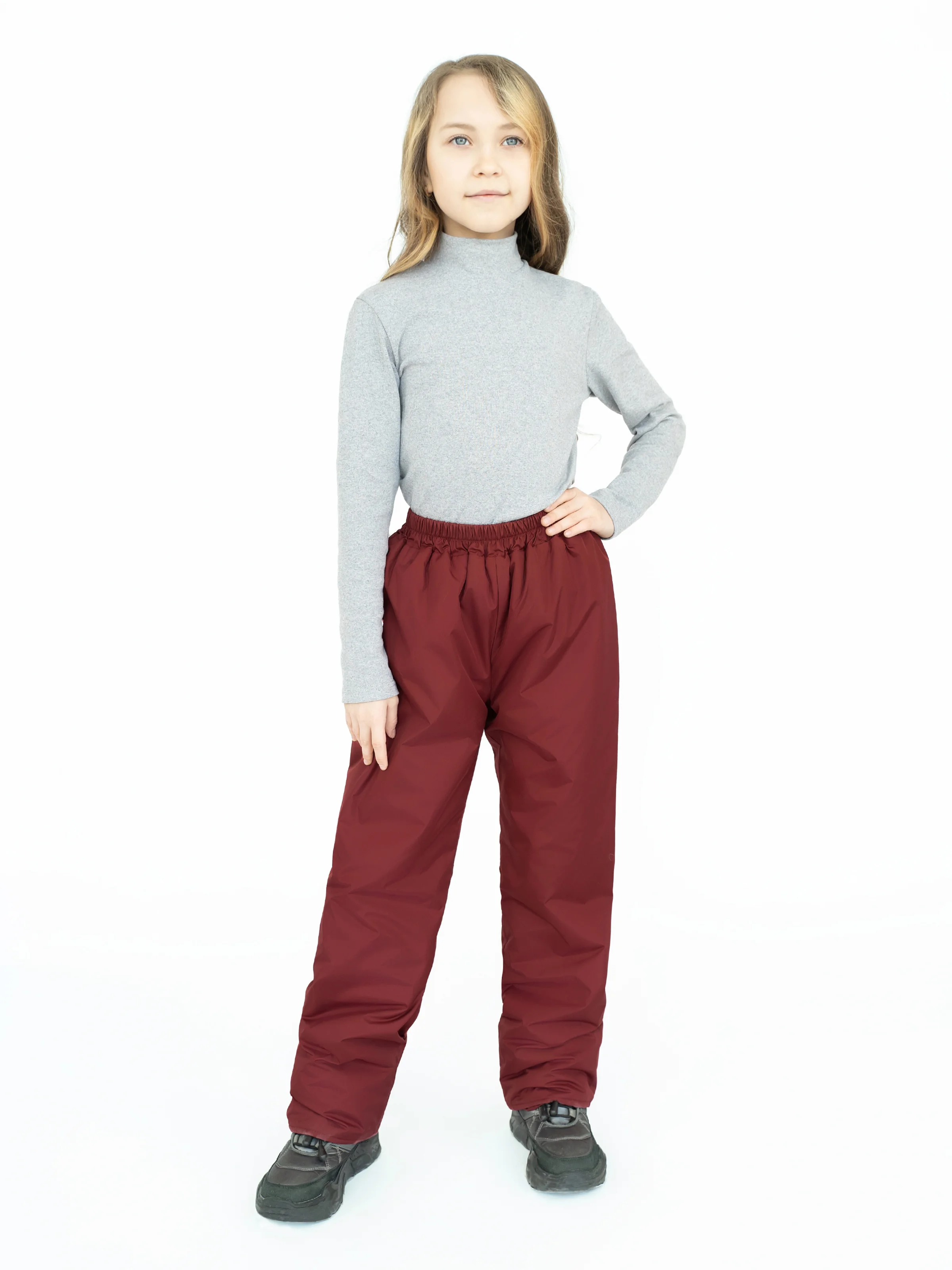 Брюки для девочки, для мальчика на синтепоне, демисезонные Arctic kids