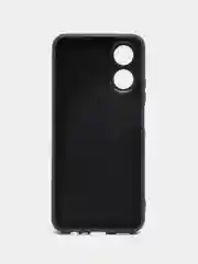 Сиреневый чехол для Oppo A17 (Оппо А17), с рисунком