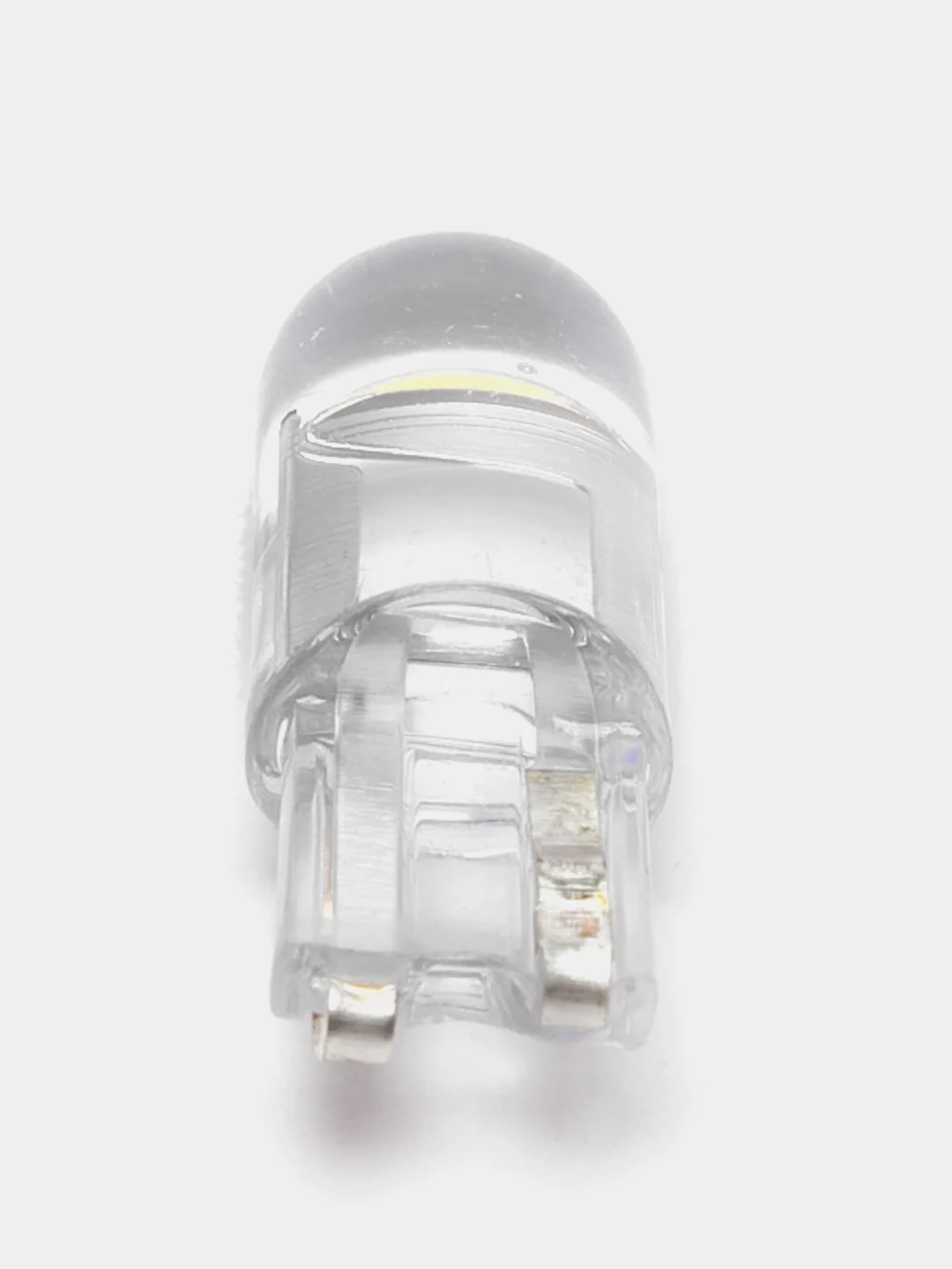 Светодиодные габаритные LED лампочки 2 шт лампы/огни/габаритки T10/W5W, теплый-белый цвет