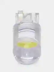 Светодиодные габаритные LED лампочки 2 шт лампы/огни/габаритки T10/W5W, теплый-белый цвет