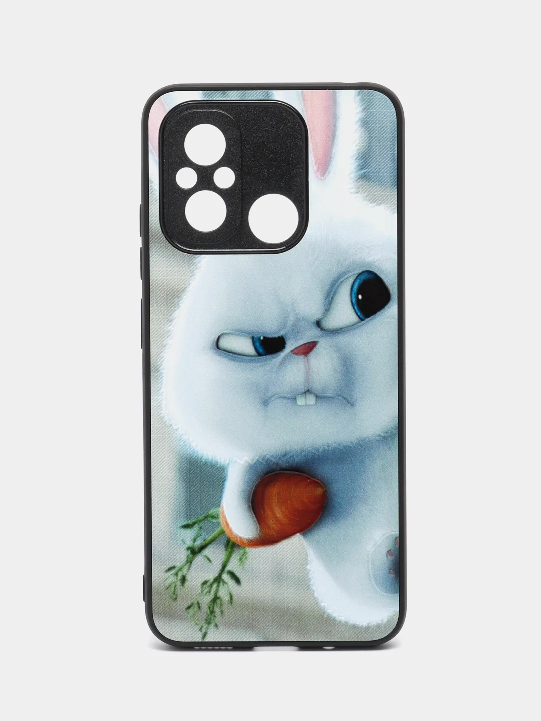 Белый чехол с рисунком на Xiaomi Redmi 12C (Сяоми Редми 12Ц)