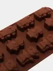 Силиконовая форма для мармелада, леденцов и шоколада "Роботы"