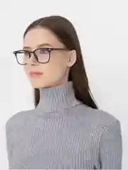 Фиолетовый имиджевые очки MIRSEE, унисекс, без диоптрий