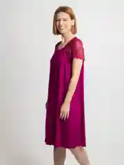 Фуксия сорочка ночная женская, Lilians