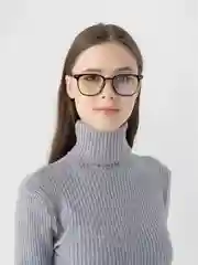 Фиолетовый имиджевые очки MIRSEE, унисекс, без диоптрий