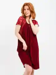 Красный сорочка ночная женская, Lilians