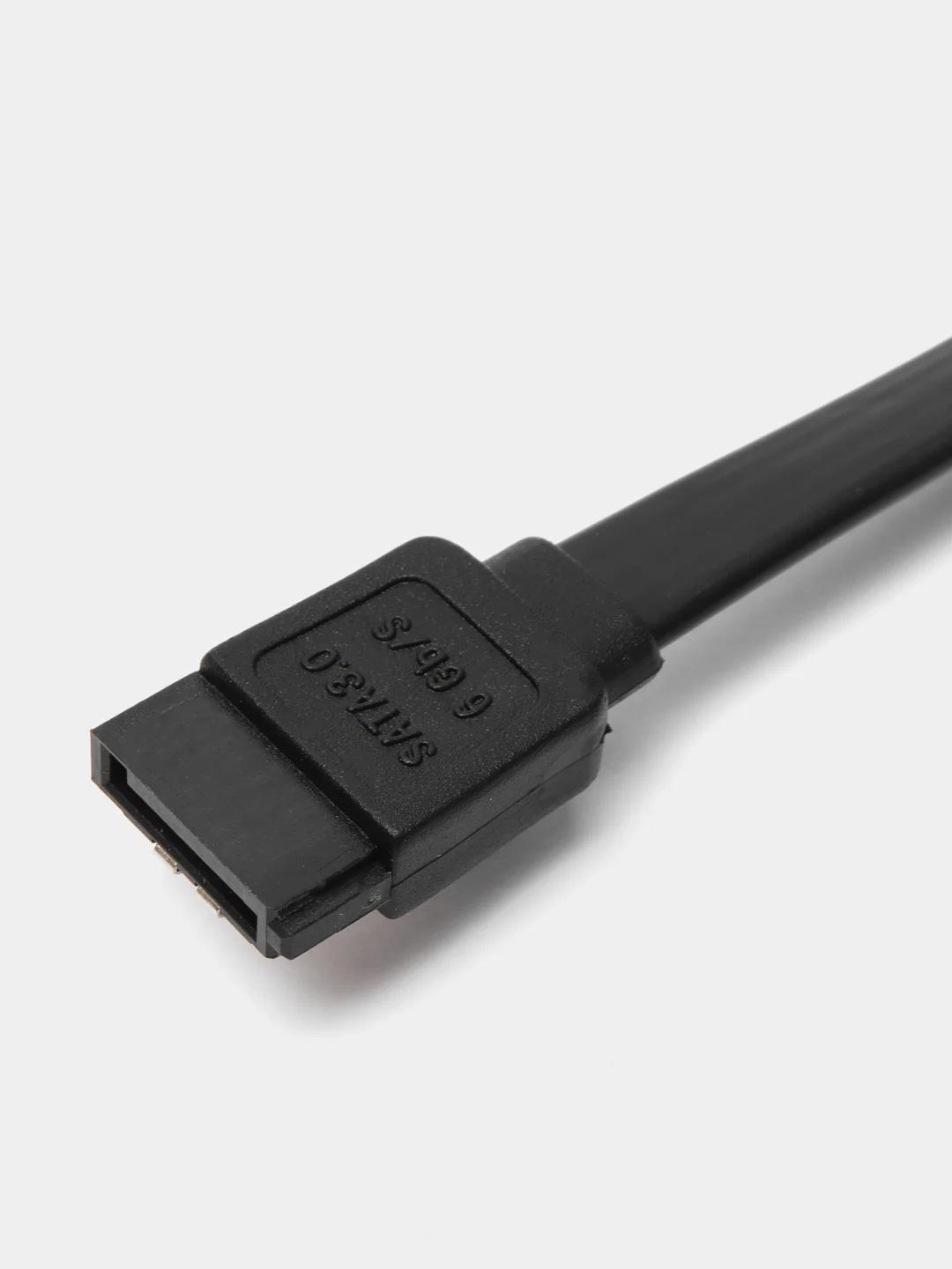 Угольный sata кабель 3.0 6Gb 40 см