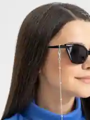 Серебряный цепочка для очков