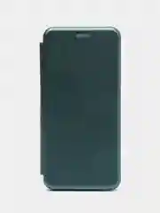 Зеленый чехол-книжка для Vivo Y33s / Y21 2021 (Виво у33С / у21 2021)