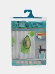 Занавеска для ВК 180х180см Avocado PR180180029 (Полиэстер, 12 пласт.колец) MySpace