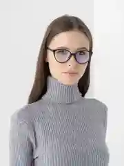 Угольный имиджевые, прозрачные очки MIRSEE, без диоптрий, унисекс