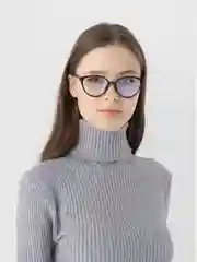 Черный имиджевые, прозрачные очки MIRSEE, без диоптрий, унисекс