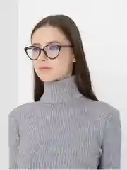 Черный имиджевые, прозрачные очки MIRSEE, без диоптрий, унисекс