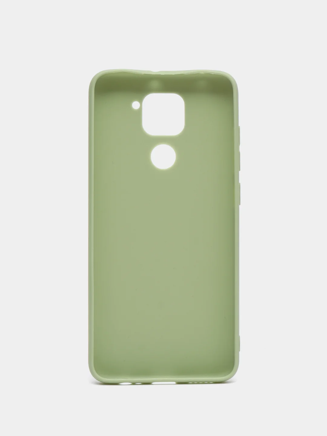 Зеленый чехол силиконовый LuxCase для Xiaomi Redmi Note 9