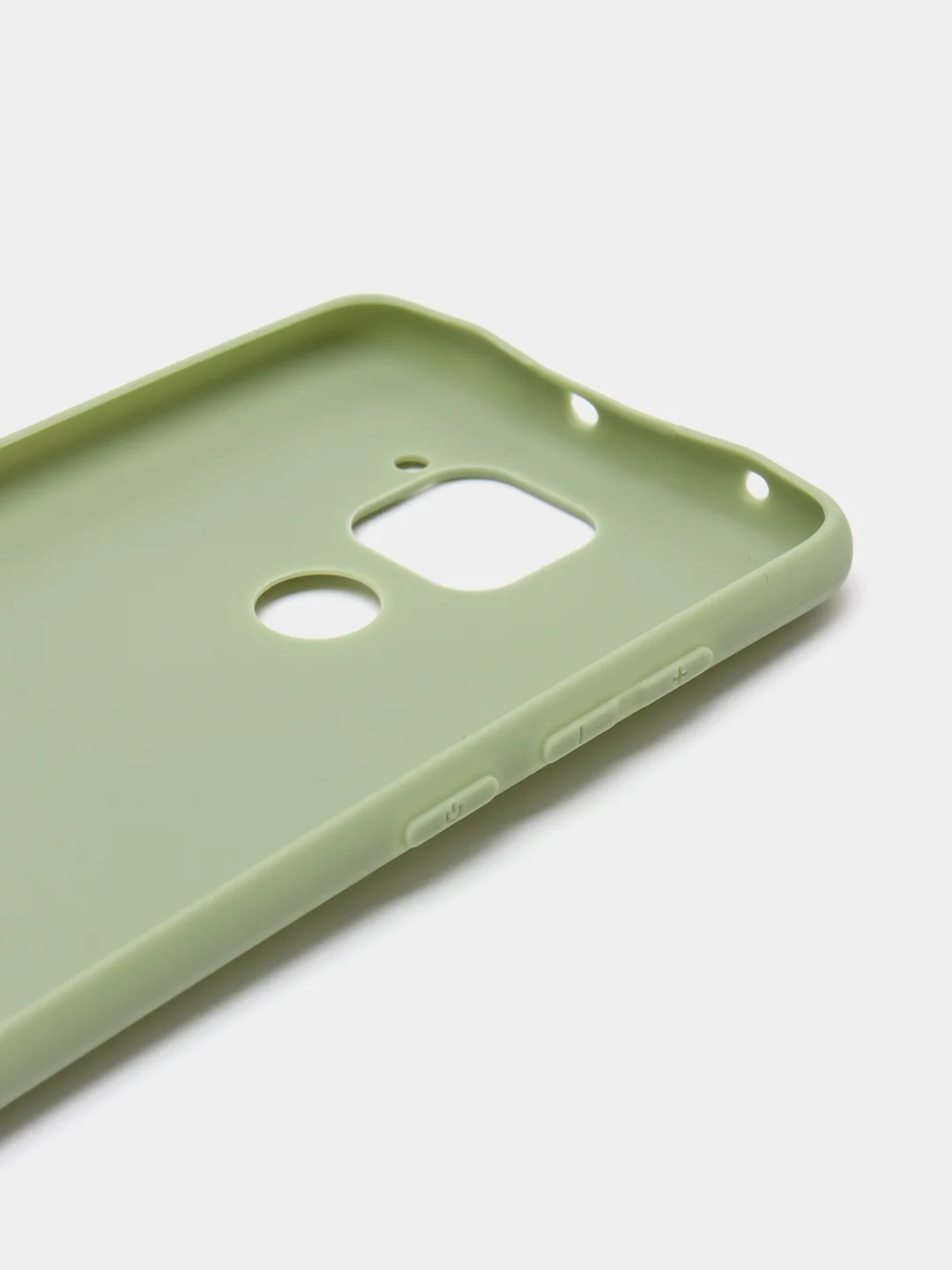 Зеленый чехол силиконовый LuxCase для Xiaomi Redmi Note 9
