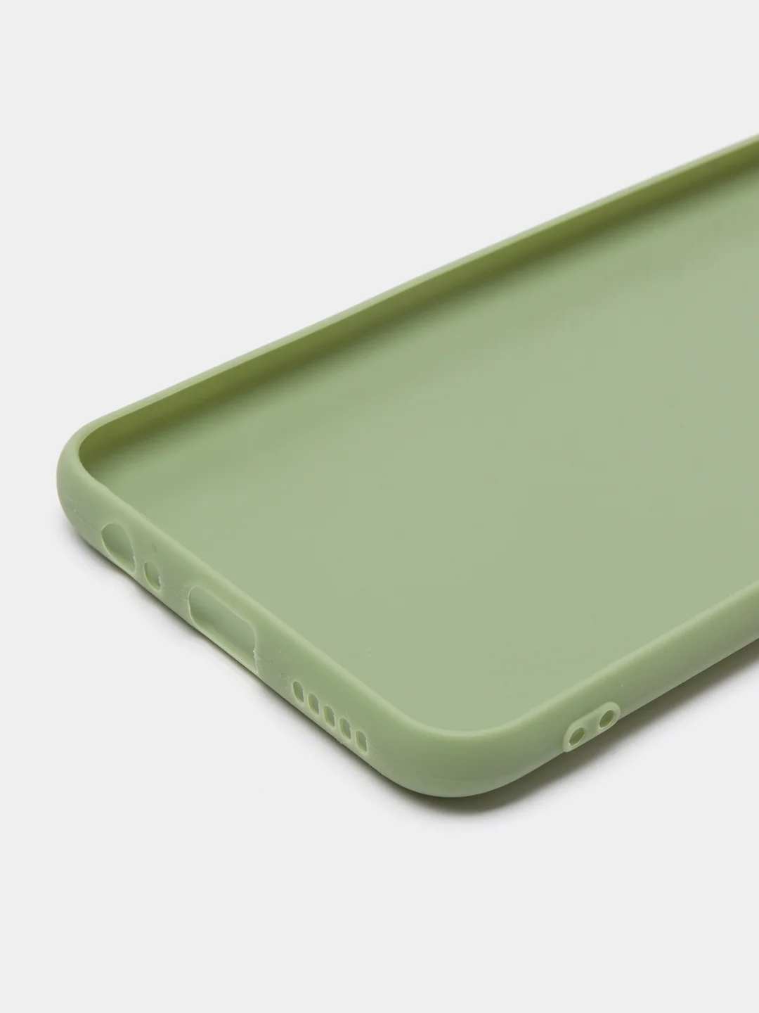 Зеленый чехол силиконовый LuxCase для Xiaomi Redmi Note 9