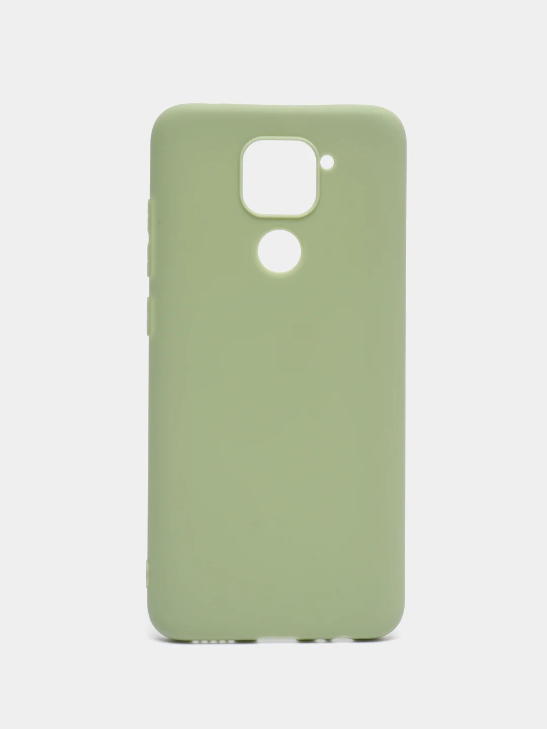 Зеленый чехол силиконовый LuxCase для Xiaomi Redmi Note 9
