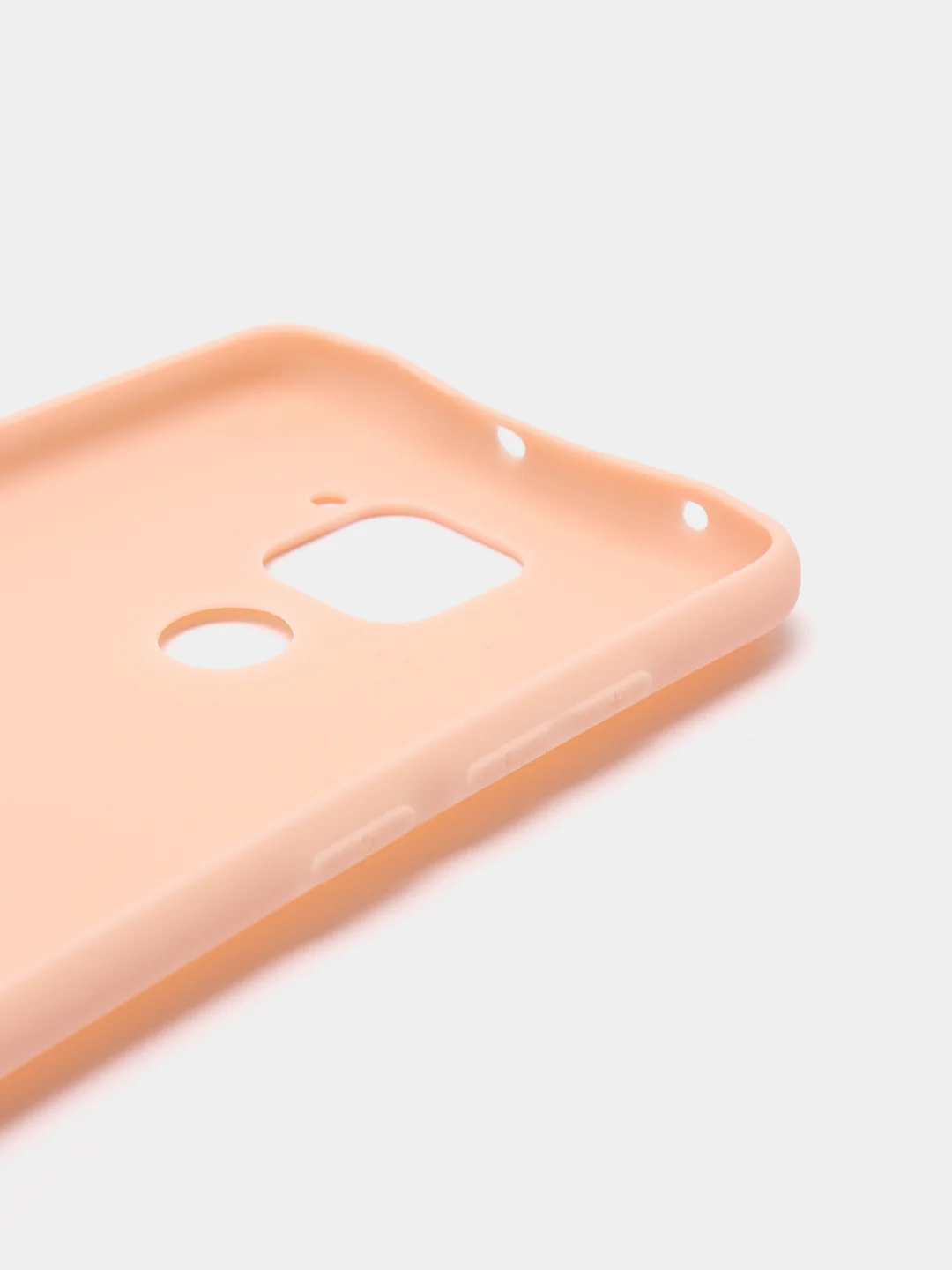 Коралловый меланж чехол силиконовый LuxCase для Xiaomi Redmi Note 9