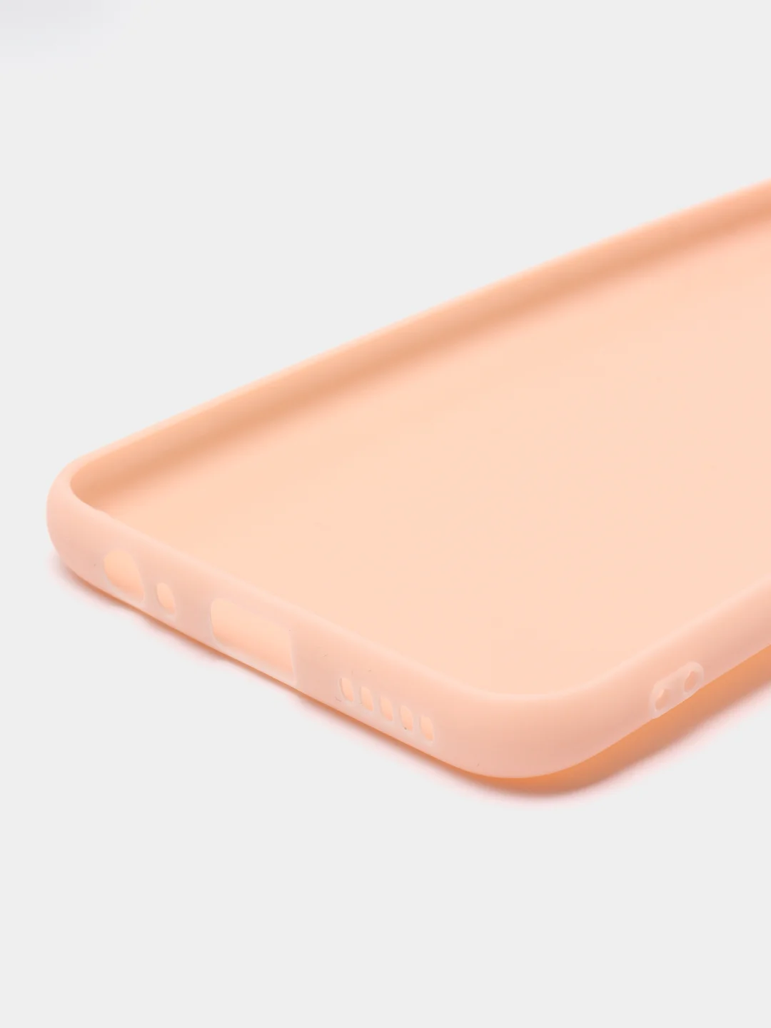 Коралловый меланж чехол силиконовый LuxCase для Xiaomi Redmi Note 9