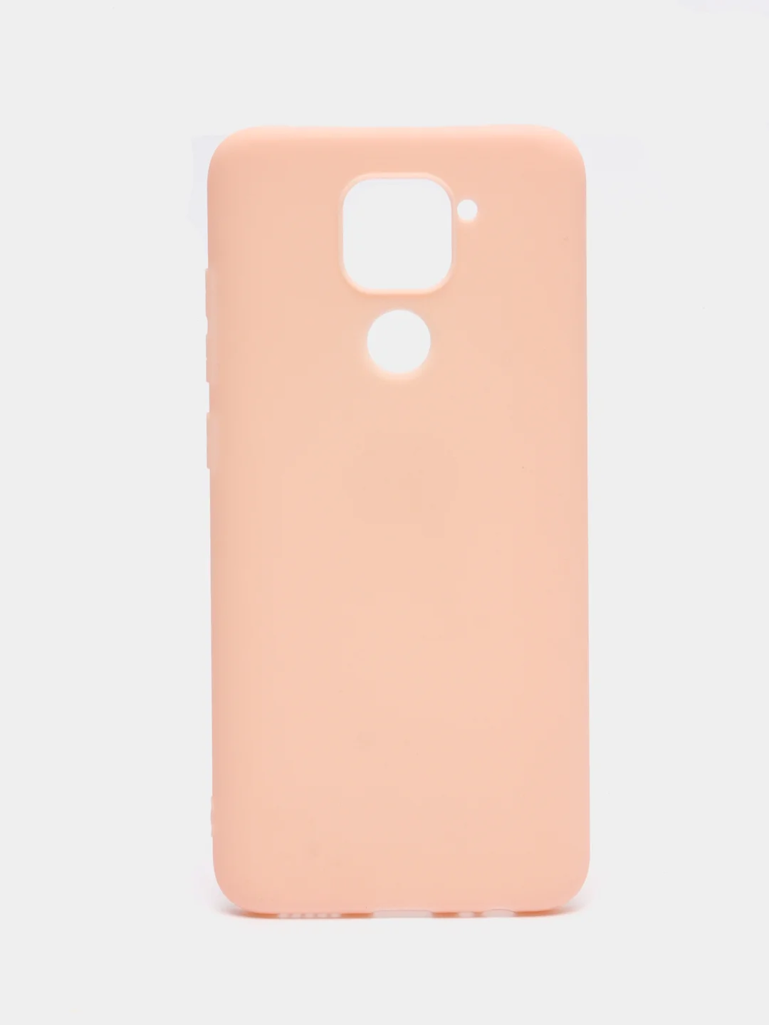 Коралловый меланж чехол силиконовый LuxCase для Xiaomi Redmi Note 9