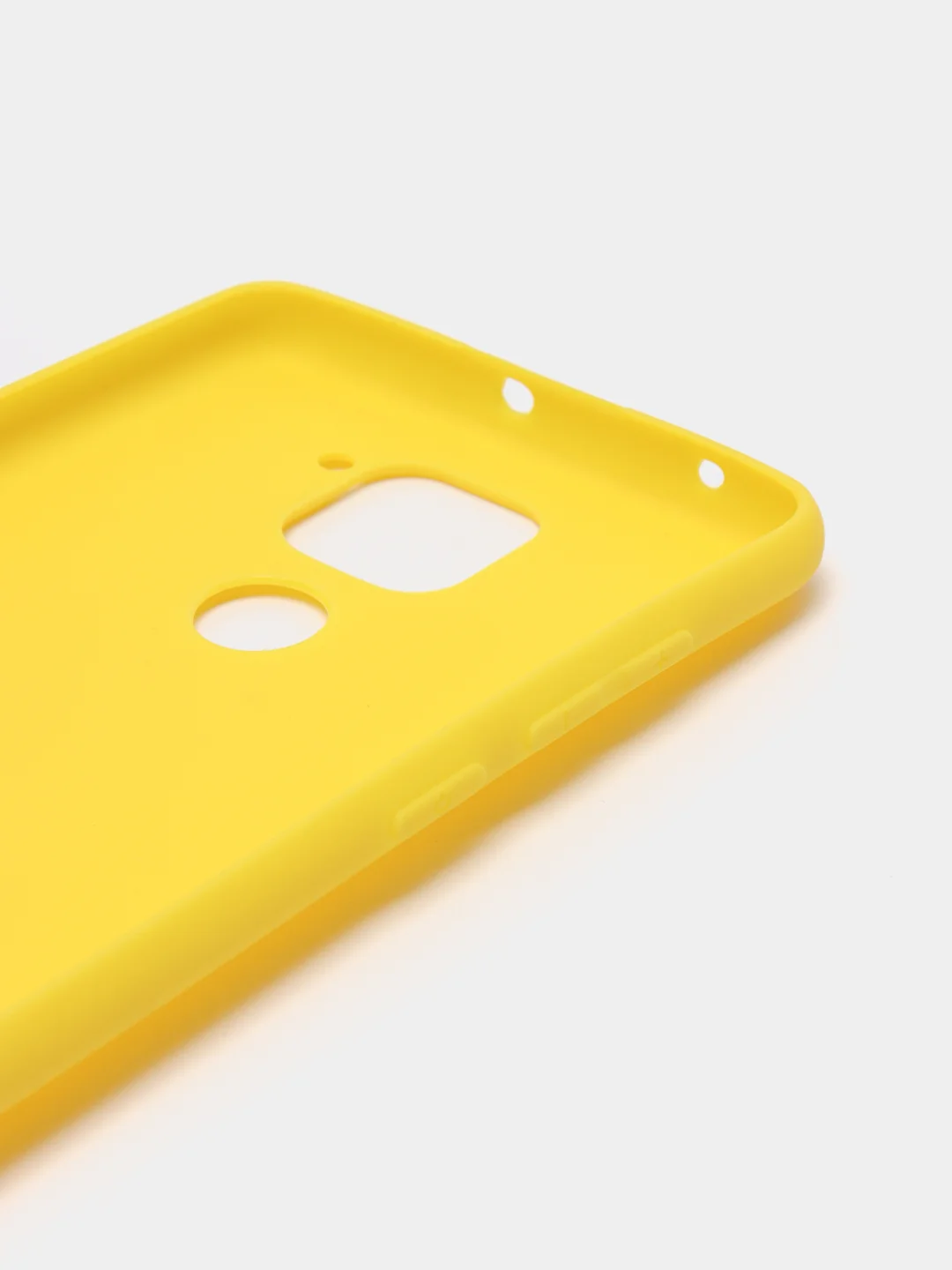 Желтый чехол силиконовый LuxCase для Xiaomi Redmi Note 9