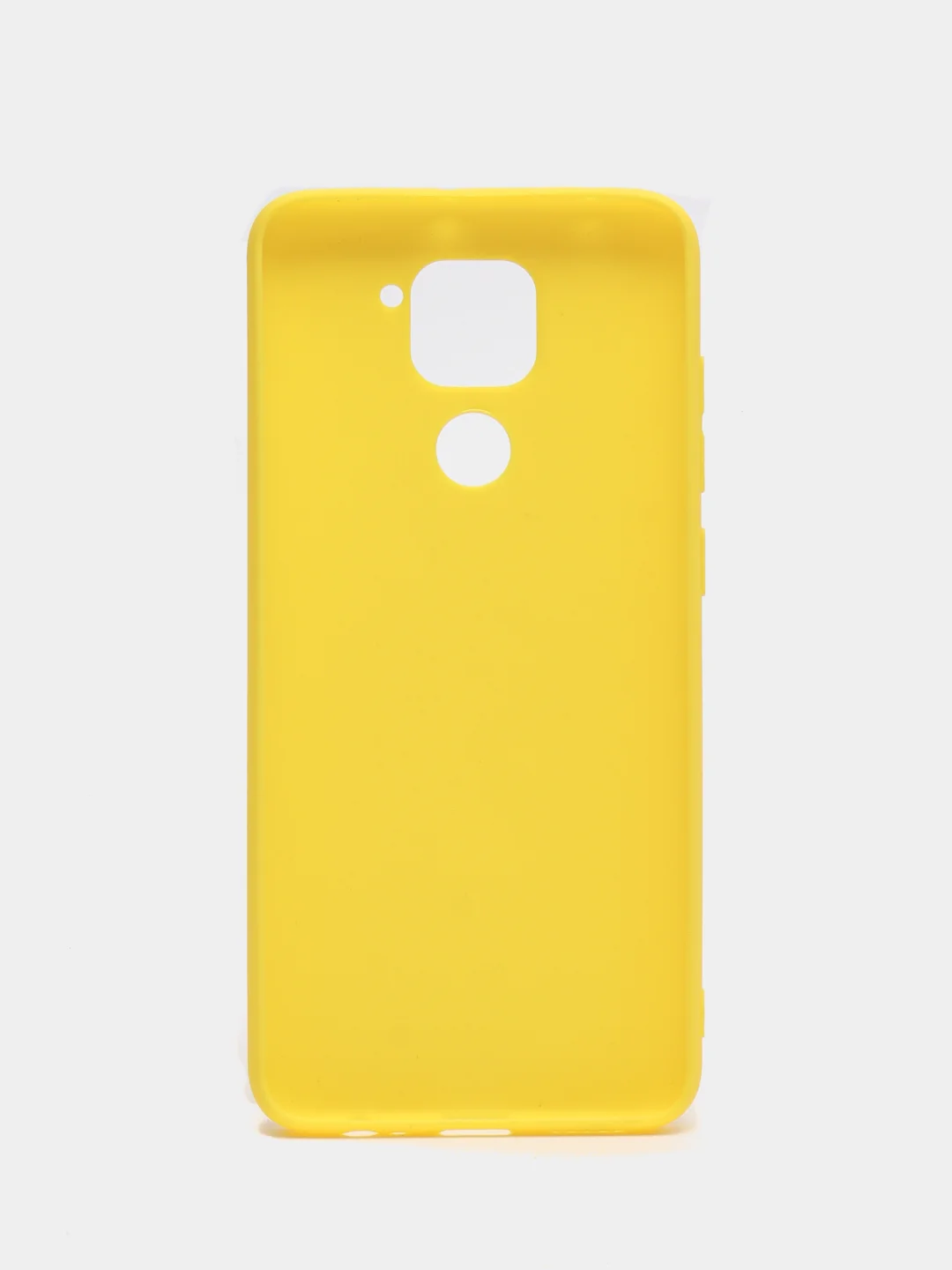 Желтый чехол силиконовый LuxCase для Xiaomi Redmi Note 9