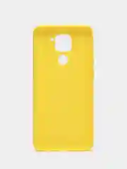 Желтый чехол силиконовый LuxCase для Xiaomi Redmi Note 9