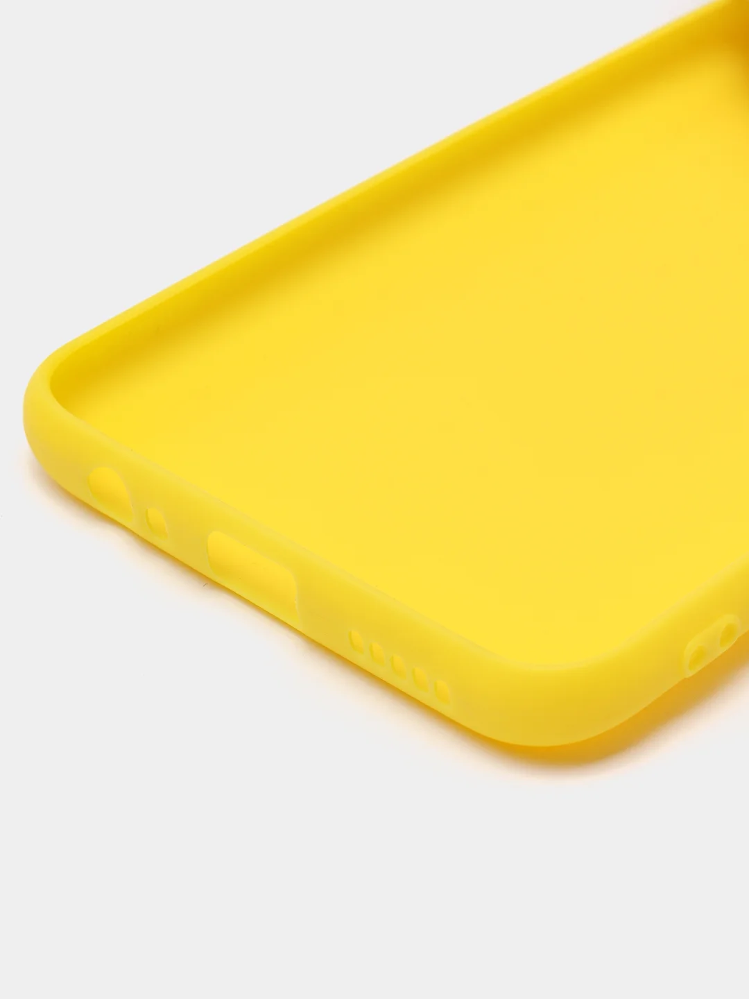 Желтый чехол силиконовый LuxCase для Xiaomi Redmi Note 9
