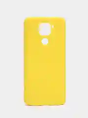 Желтый чехол силиконовый LuxCase для Xiaomi Redmi Note 9
