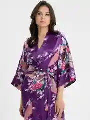 Аметистовый халат женский
