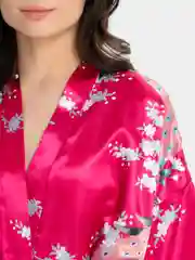 Фуксия халат женский