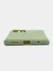 Зеленый чехол силиконовый для Xiaomi Redmi Note 10 Pro бампер черный LuxCase