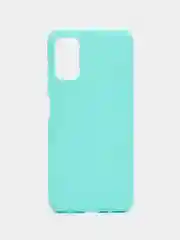 Бирюзовый чехол силиконовый для Xiaomi Poco M3 Pro, накладка-бампер, LuxCase