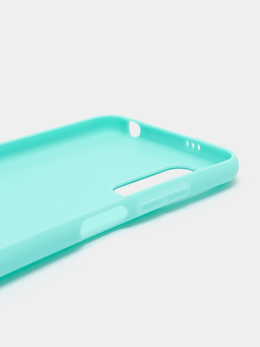 Бирюзовый чехол силиконовый для Xiaomi Poco M3 Pro, накладка-бампер, LuxCase