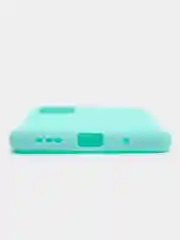Бирюзовый чехол силиконовый для Xiaomi Poco M3 Pro, накладка-бампер, LuxCase