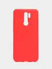 Коралловый чехол силиконовый для Xiaomi Redmi 9, накладка, бампер черный LuxCase