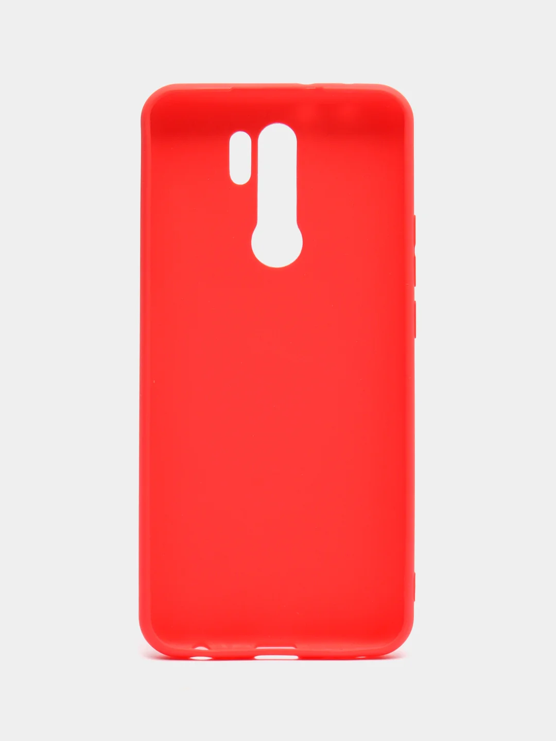 Коралловый чехол силиконовый для Xiaomi Redmi 9, накладка, бампер черный LuxCase