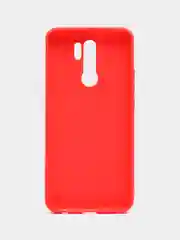 Коралловый чехол силиконовый для Xiaomi Redmi 9, накладка, бампер черный LuxCase