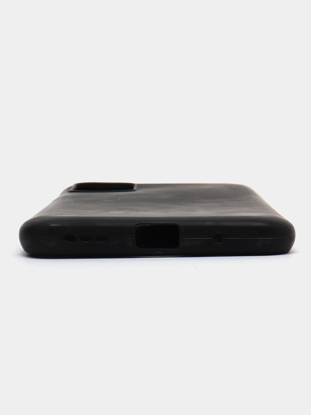Черный чехол силиконовый для Xiaomi Poco M3 Pro, накладка-бампер, LuxCase