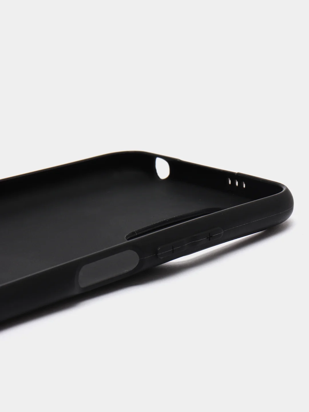 Черный чехол силиконовый для Xiaomi Poco M3 Pro, накладка-бампер, LuxCase
