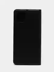 Черный чехол-книжка экокожа для Samsung Galaxy Note 10 Lite / A81 RedLine